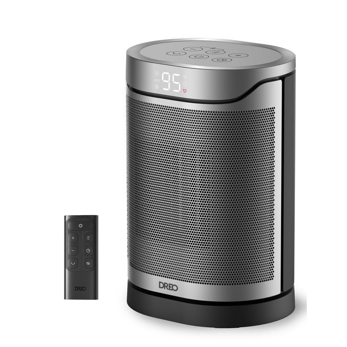 Dreo Chauffage Soufflant Atom 318 1500W Noir , Leroy Merlin