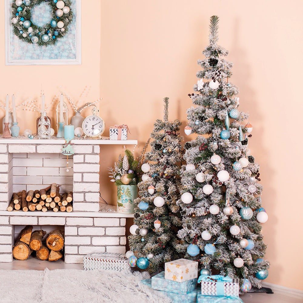 Sapin de Noël Artificiel - 150 cm - Vert - Branches Articulées - Décoré