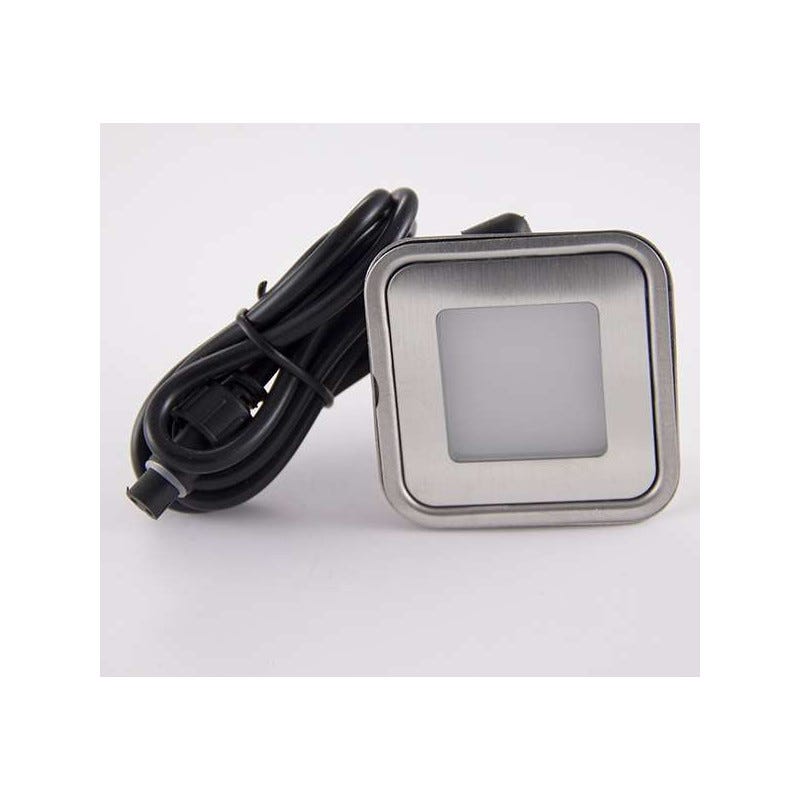 Spot Kit Kit Complet Mini Spots LED Encastrables RGB Multicolores Carrés - RGB ...