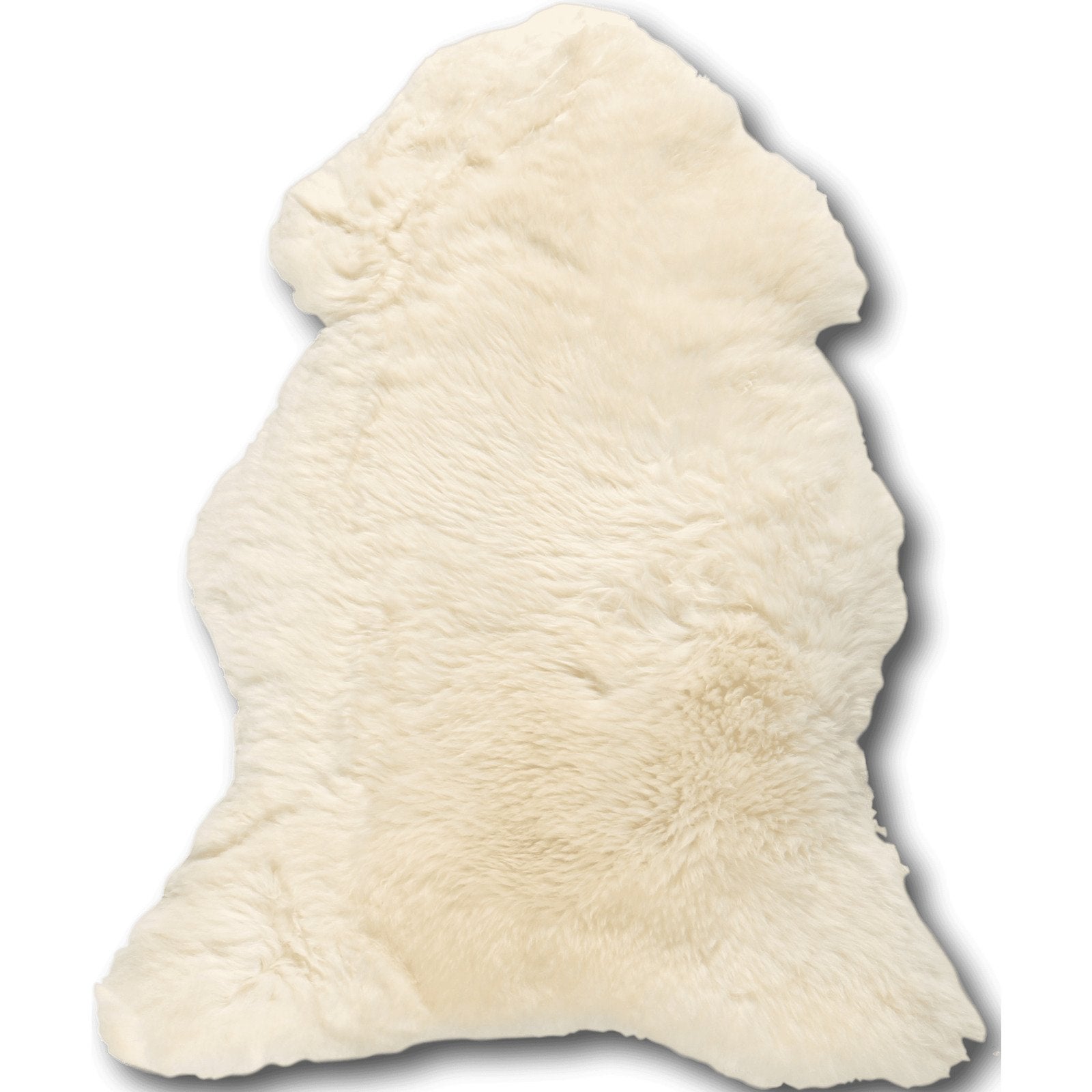 Peau de mouton sheep blanc 100 x 70 cm Blanc | Leroy Merlin