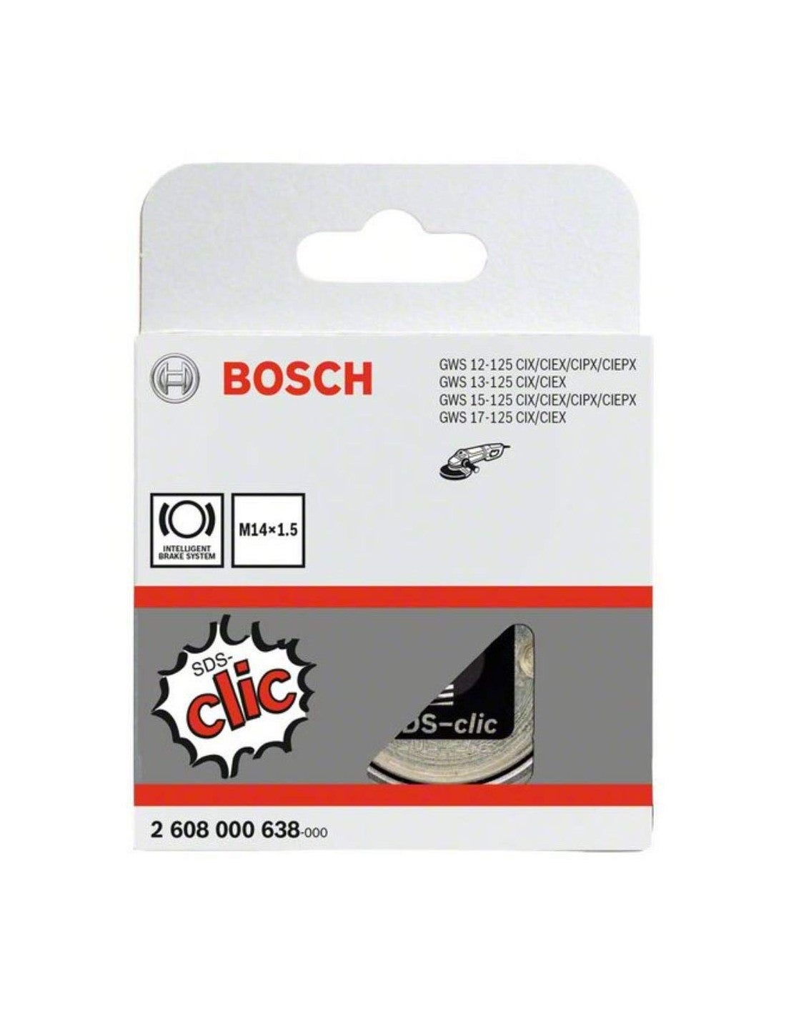 Nakrętka szybkozaciskowa Bosch SDS clic M 14 x 1,5 mm - 2608000638 - 5