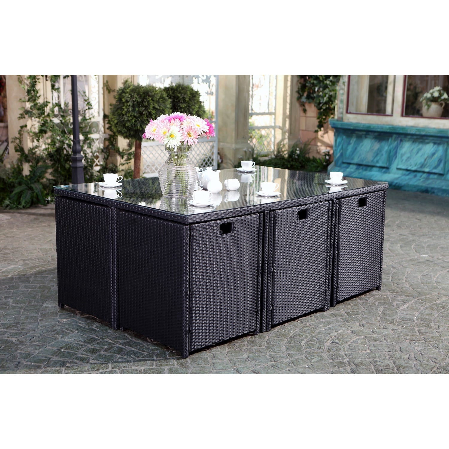 Miami 6 noir-gris + housse de protection MIAMI - 6