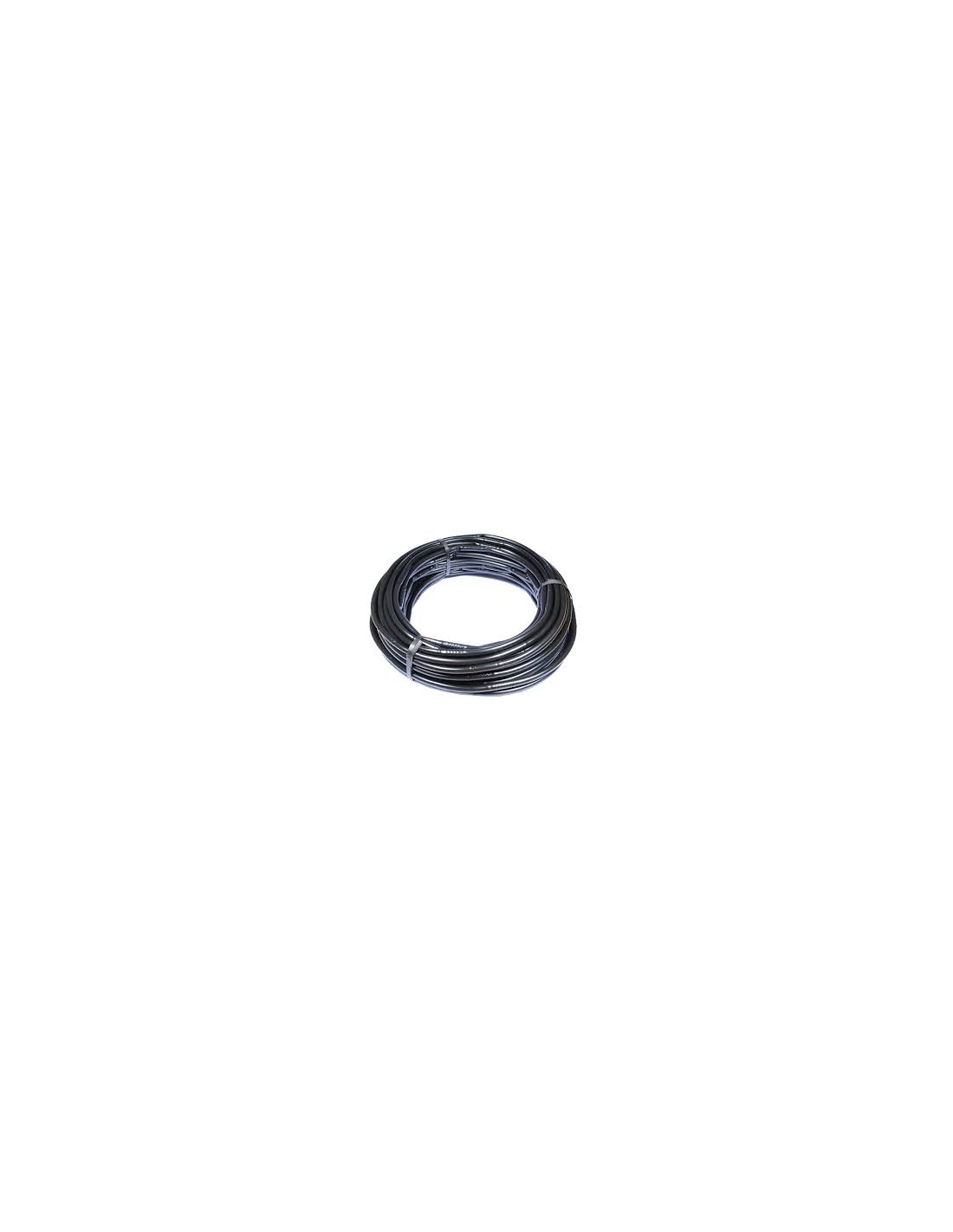 Mugar Tubería Riego Por Goteo Lisa Negra 12mm - Rollo 100 Metros, Resistente UV