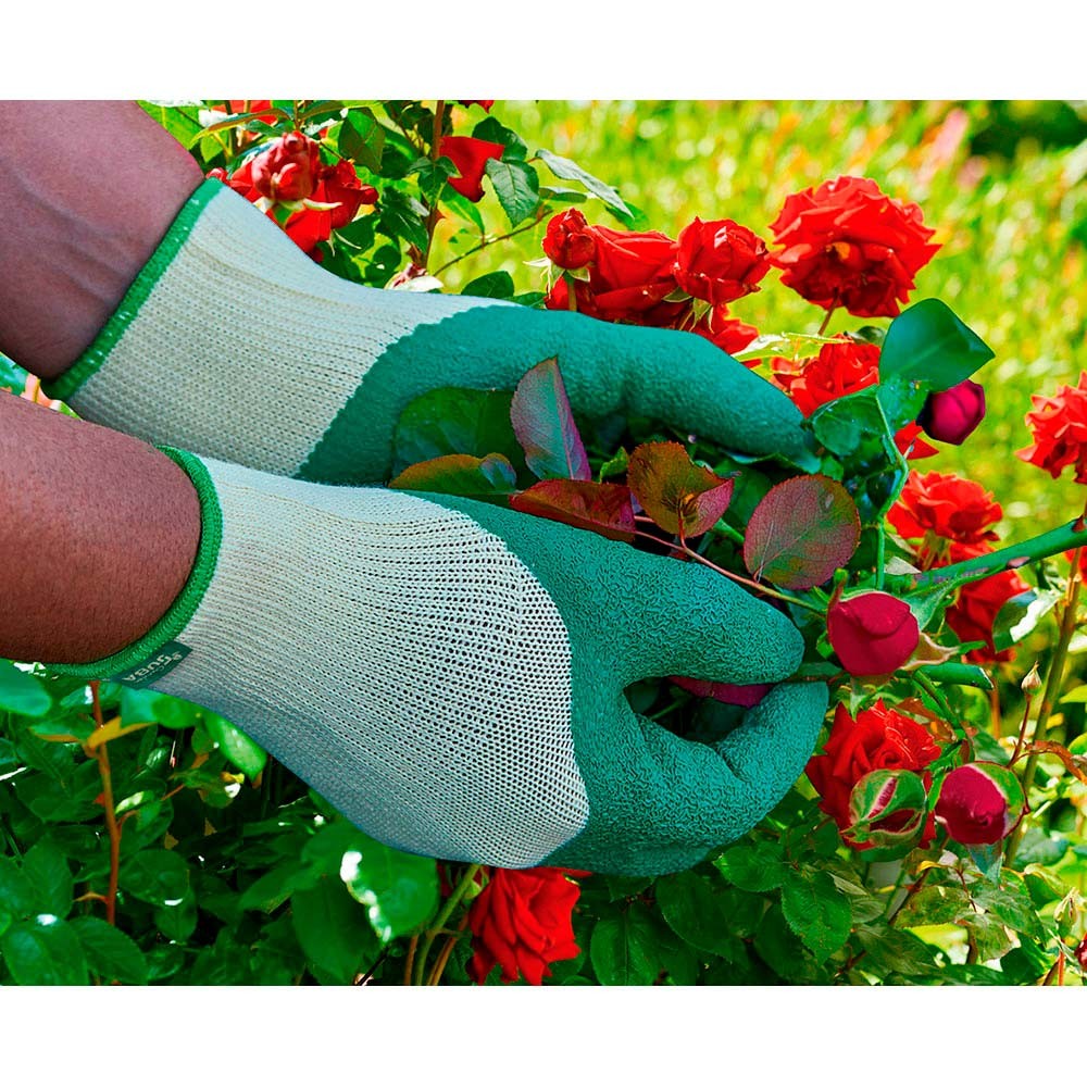 Gants de jardinage JUBA Polyester Latex 10 - 4