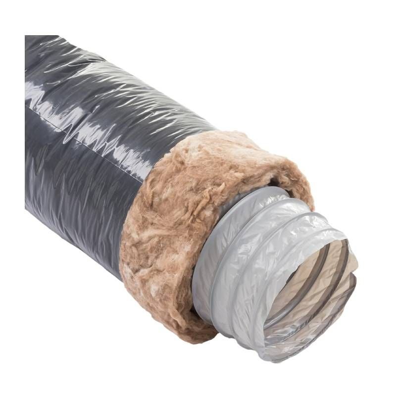 Gaine souple PVC isolée 25 mm - GP ISO ECOSOFT D160 mm - 3m - 813943 S&P UNELVENT - 813943 - 3