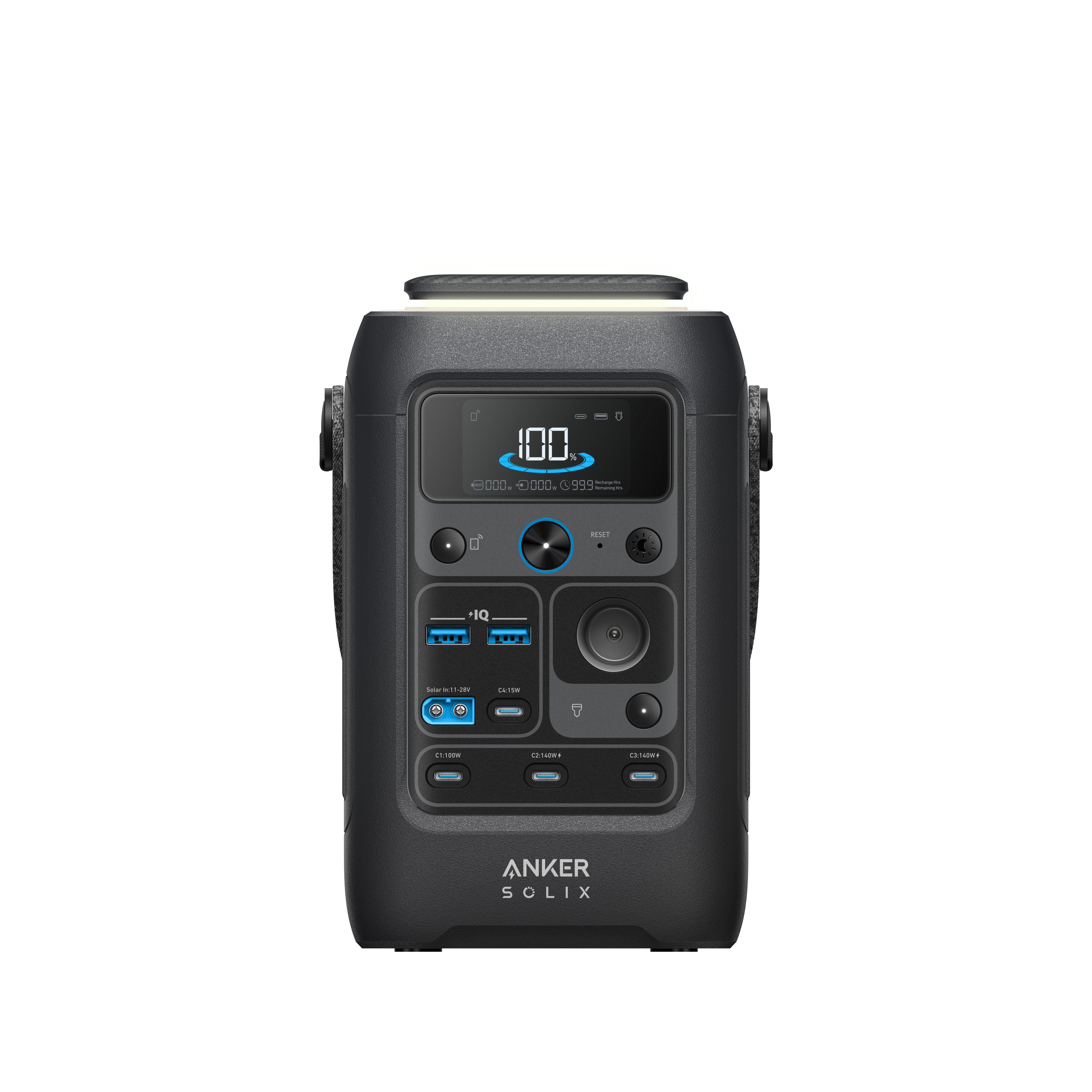 Anker SOLIX C300X DC Bateria Portátil com Alça - 90000mAh (288Wh), Saída CC 300W - 4