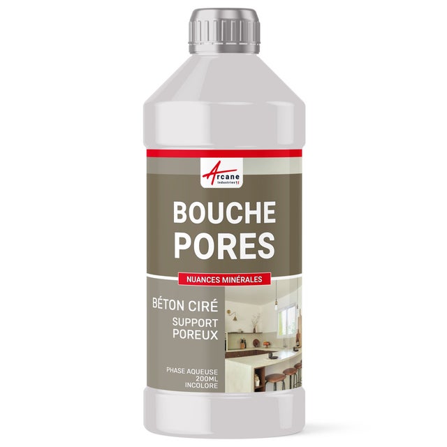 BOUCHE PORES POUR BETON CIRE - 200 ml - ARCANE INDUSTRIES