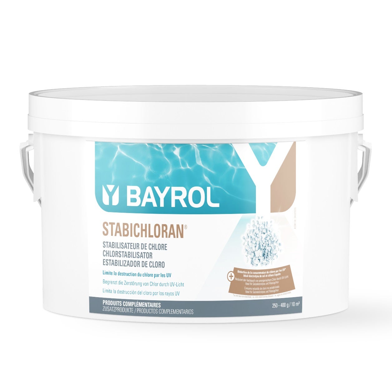 Bayrol Stabichloran - Granulés pour limiter la destruction de Chlore 3 kg - 2