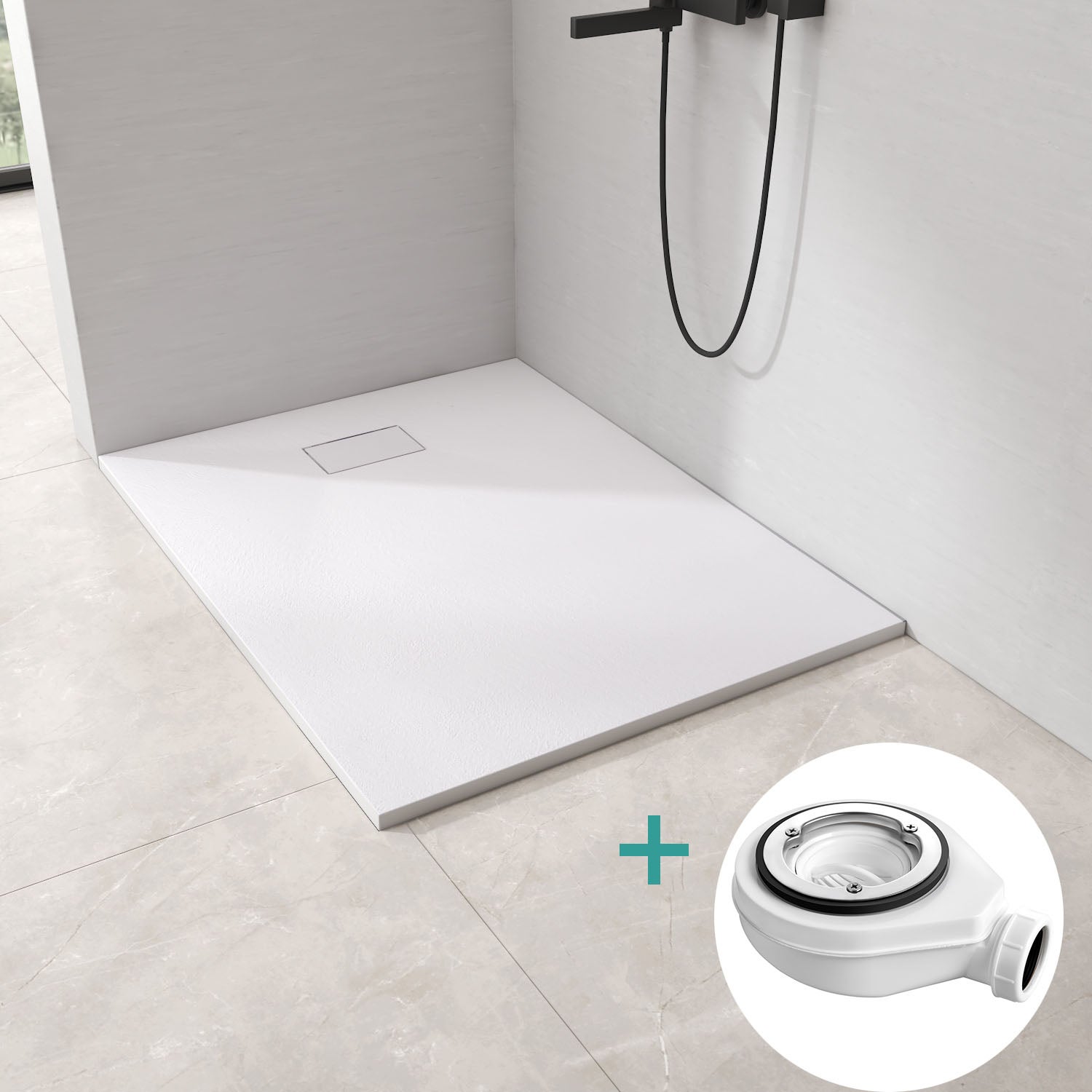 Receveur De Douche 120x90 Antidérapant