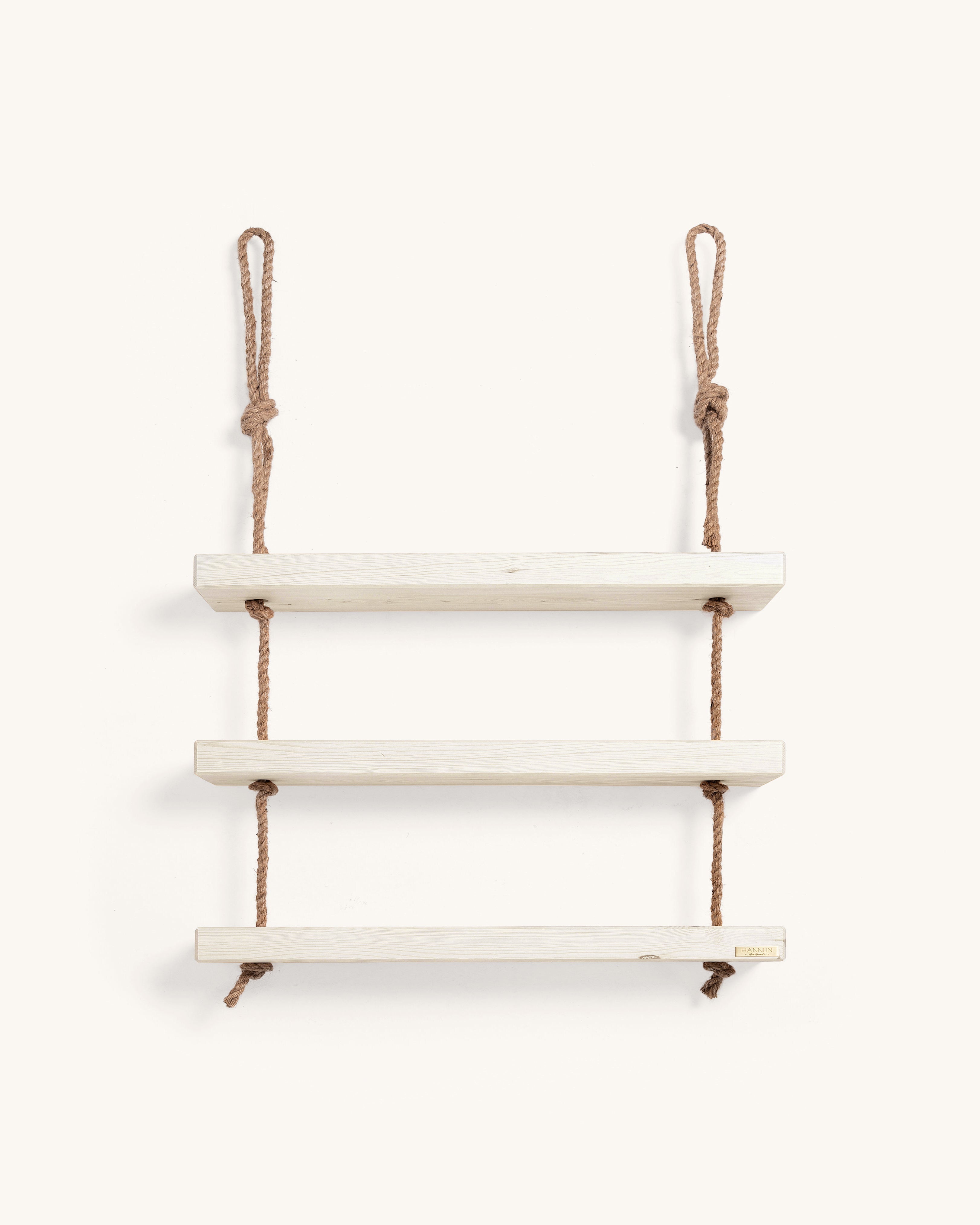 3PCS Etagère Murale En Bois Fer Rangement Décoration Salon 3