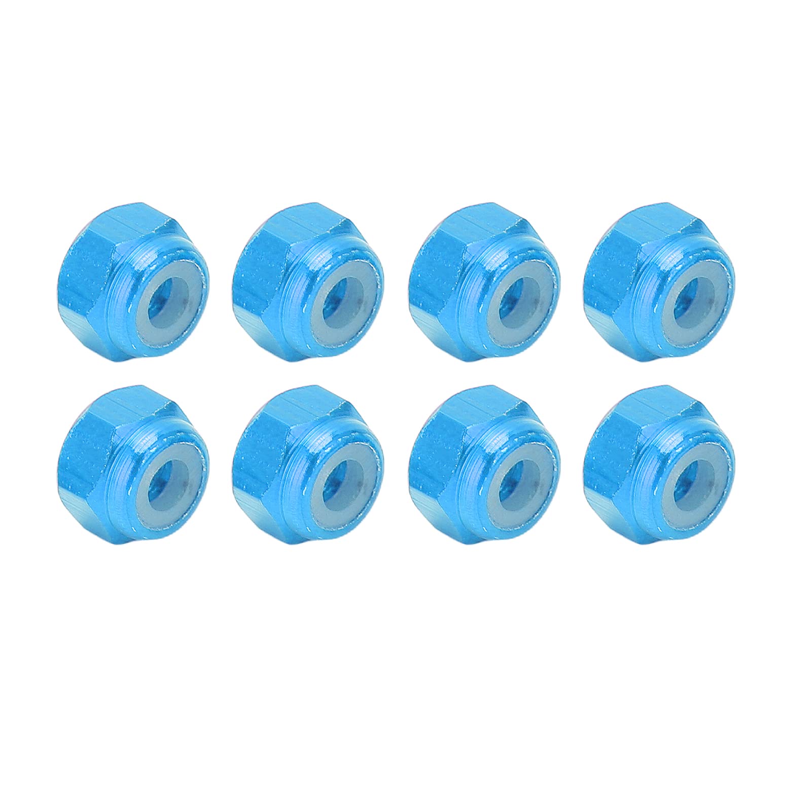 Écrou De Blocage De Roue En Alliage D'aluminium Pour Voiture RC Wltoys K949 1/10 – Réduit Les Vibrations, Améliore La Stabilité – Lot De 4 – Rouge