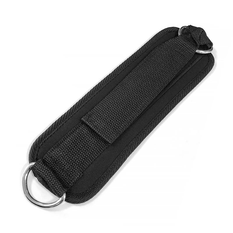 Cinta de tornozelo para treinamento de força com máquinas de cabo Black - 2