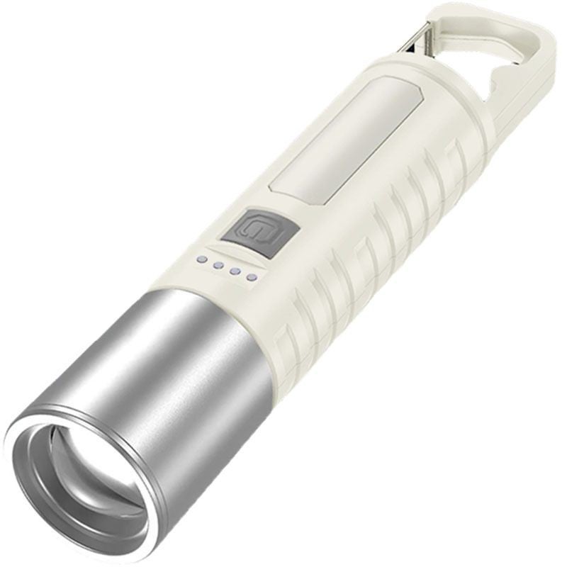 Linterna LED Ultrapotente, Recargable Por USB, 7 Modos, Linterna