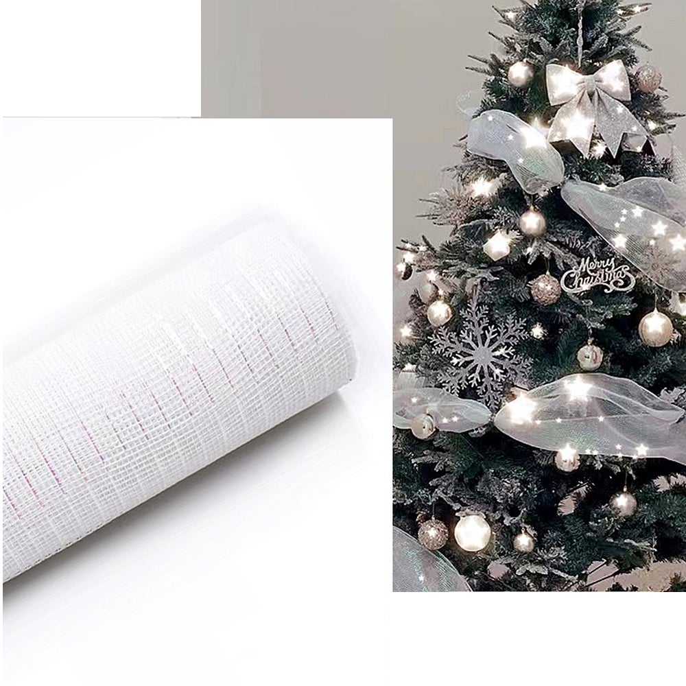 Qingmeng Cinta De Raso Blanca, 44 M De Ancho, Cinta De Regalo