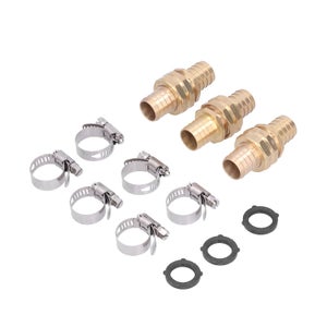 Hooshing Kit di riparazione per tubo da giardino da 1/4, connettore