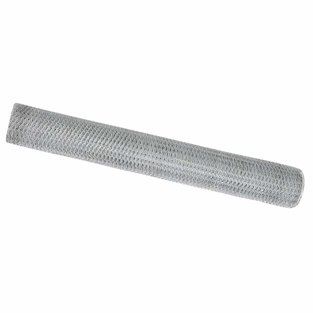 Cerca Hexagonal Plateado 1.4 x 50 m Acero galvanizado - COMFORTXL ...