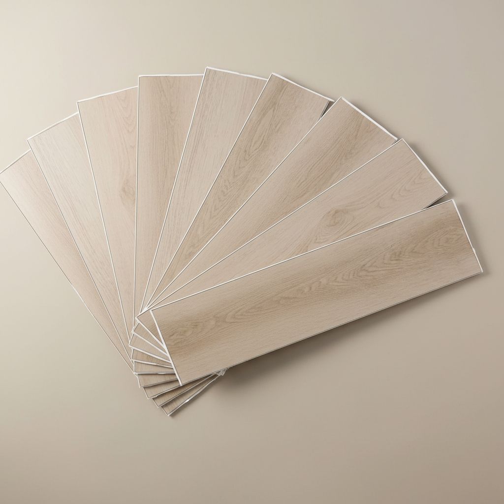 Suelo vinílico autoadhesivo PVC 2 mm espesor. En lamas efecto madera natural 002 ROBLE ARENA CUBOX - 5 m². YB-M-3023 - 3