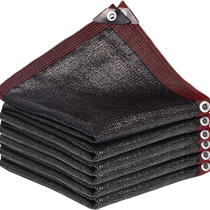 Perforowana siatka przeciwsłoneczna markiza ochrona UV 95% siatka pyłoszczelna Pergola, ogród, szklarnia 2x4m