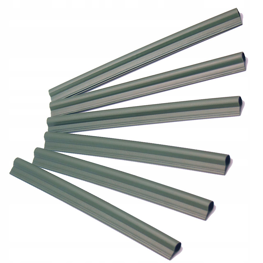 KLIPSY 19cm DO TAŚMA OGRODZENIOWA TAŚMY OGRODZENIOWEJ ZACZEPY ZIELONY 6 szt