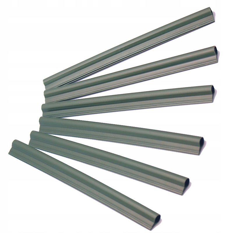 KLIPSY 19cm DO TAŚMA OGRODZENIOWA TAŚMY OGRODZENIOWEJ ZACZEPY ZIELONY 6 szt