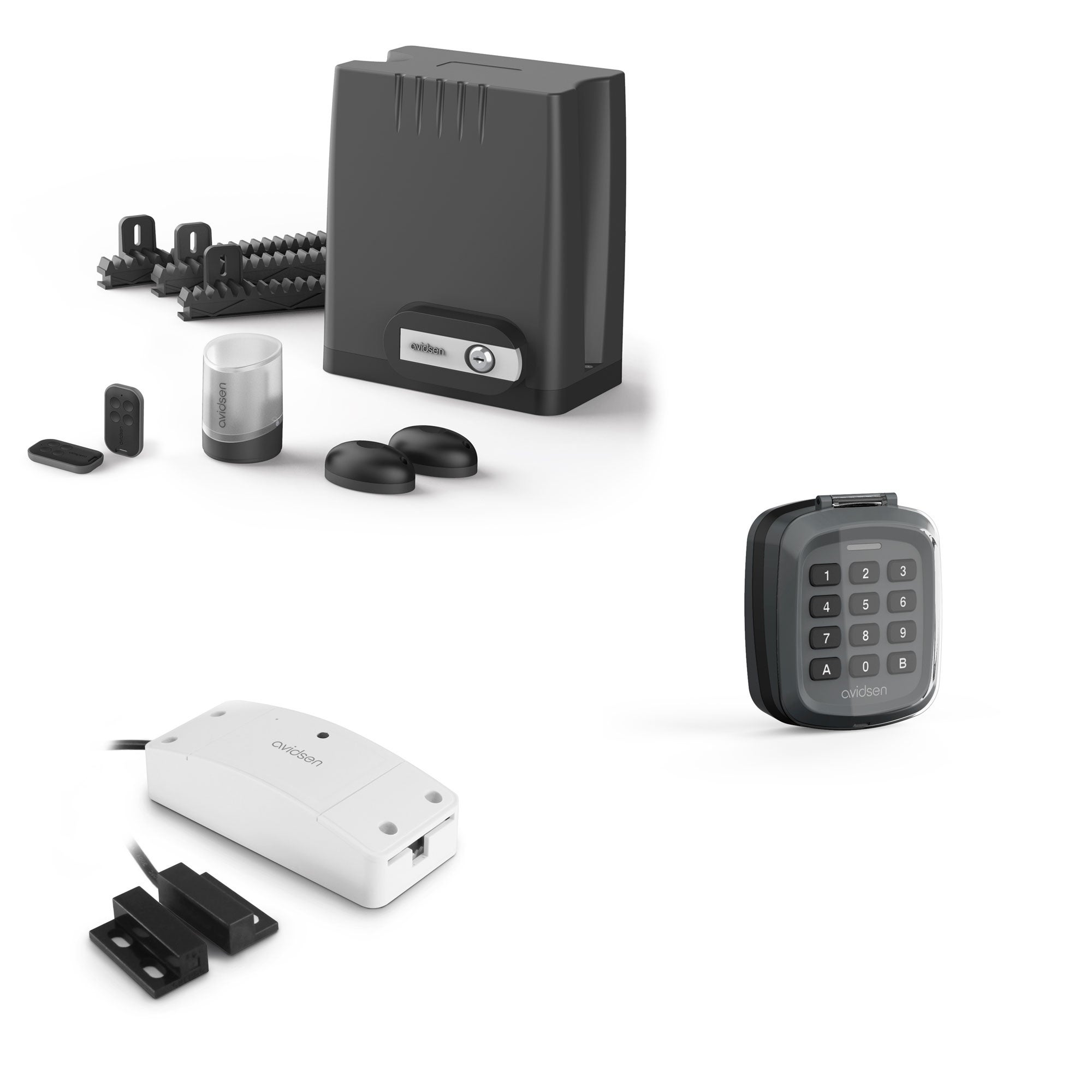 Motorisation connectée Avidsen OREA550 pour portail coulissant avec — free download