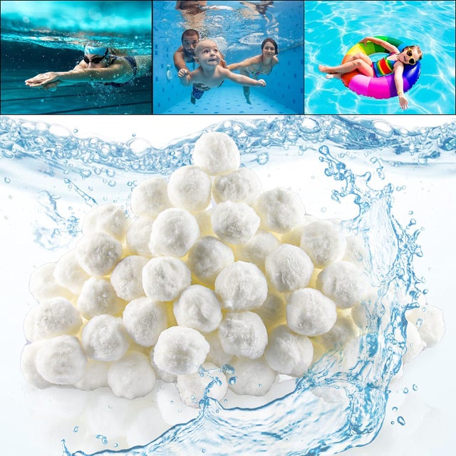 Lot De 4 Boules Flottantes 25 Cm Pour Piscine - PVC, Faible Impact, Adultes, Multicolores