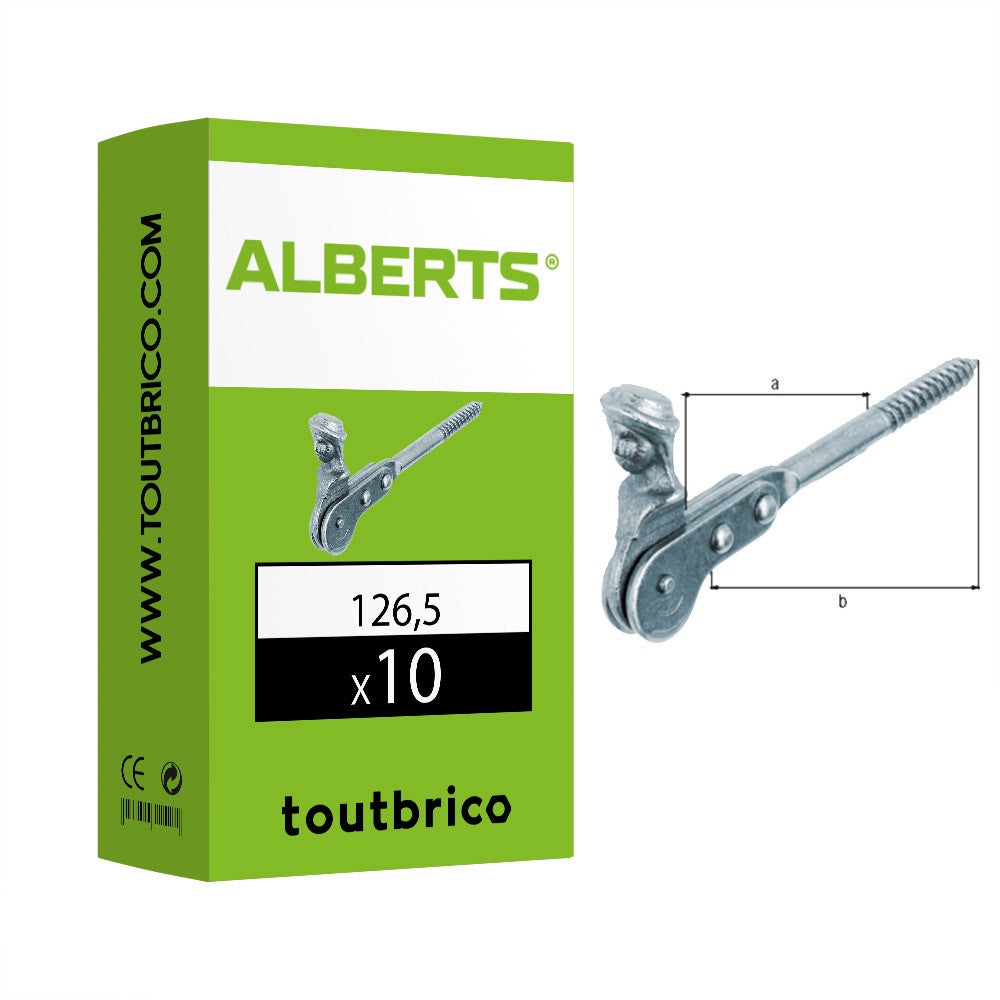 Ferma Cancello Battente H 98mm - FERMA CANCELLI - DI. AL. SYSTEM Di - Foto 6