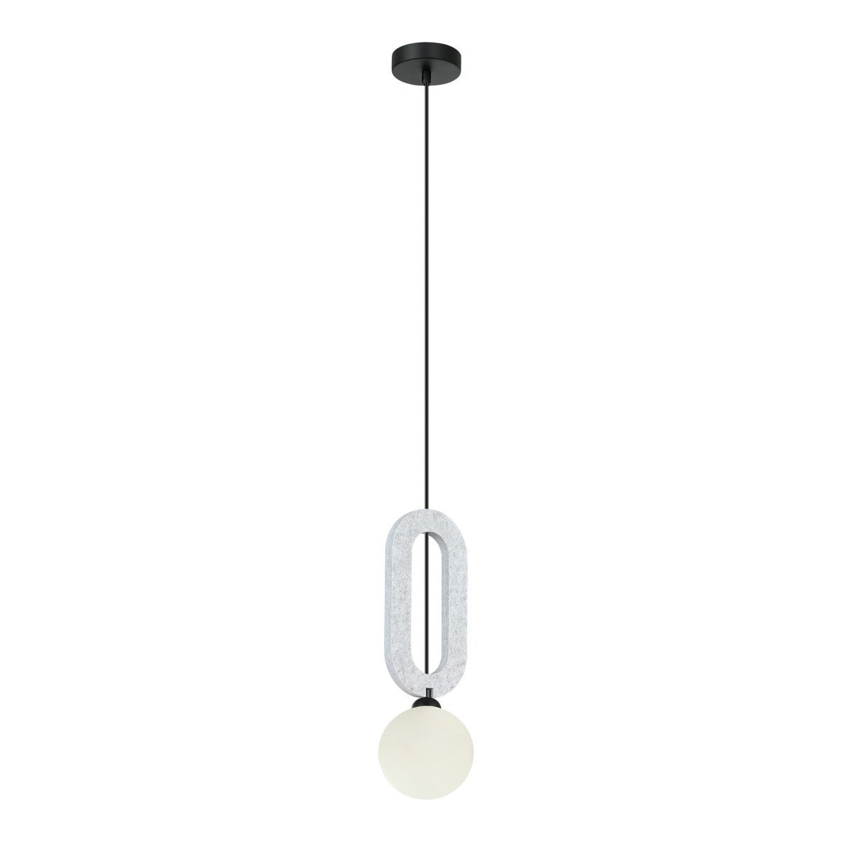 Lampa wisząca MASSO czarna 1 x G9 x 25W wym: 118 x 12 x 12 cm Italux