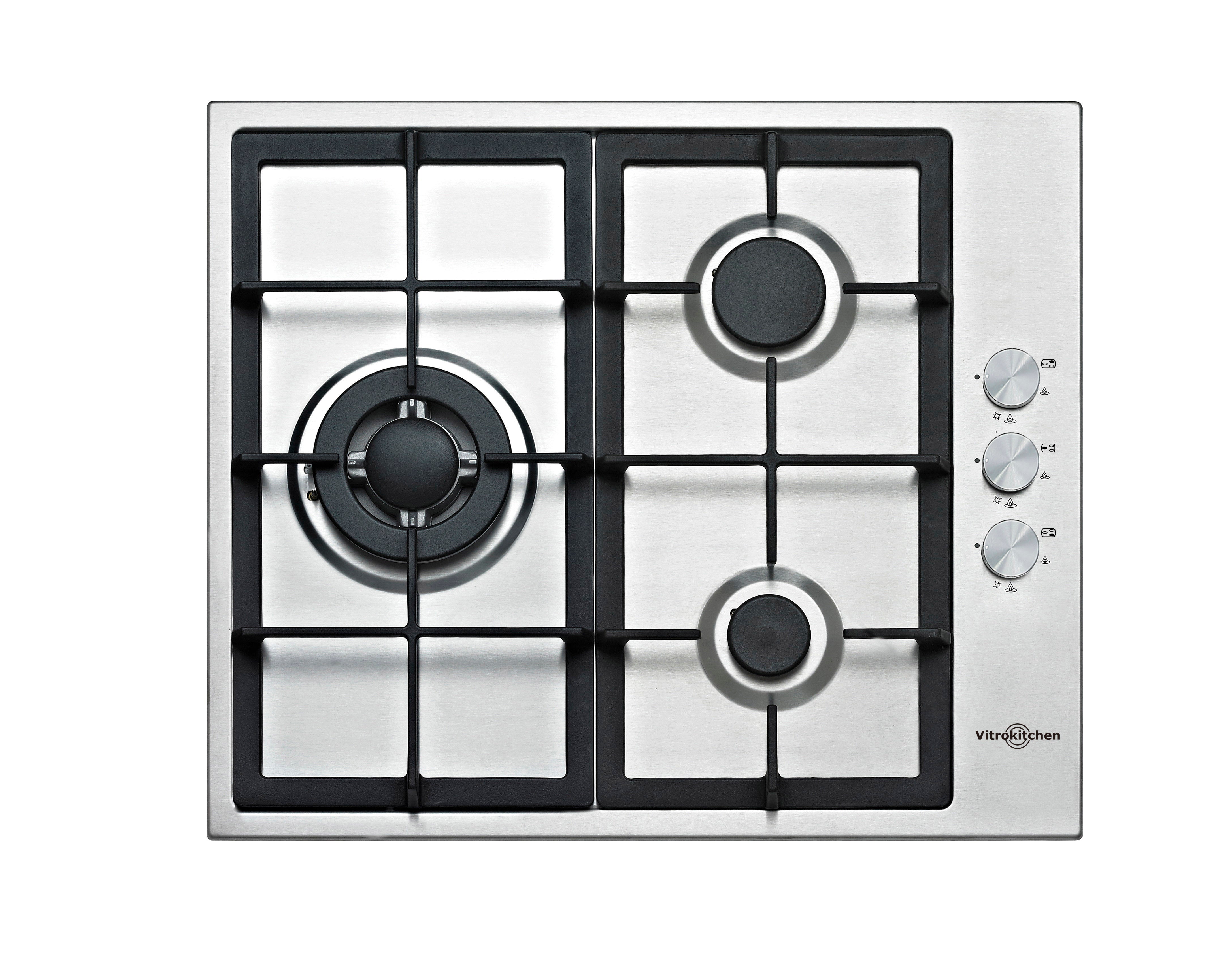 Placa Vitrokitchen CG630NB Gas | Electrodomésticos
