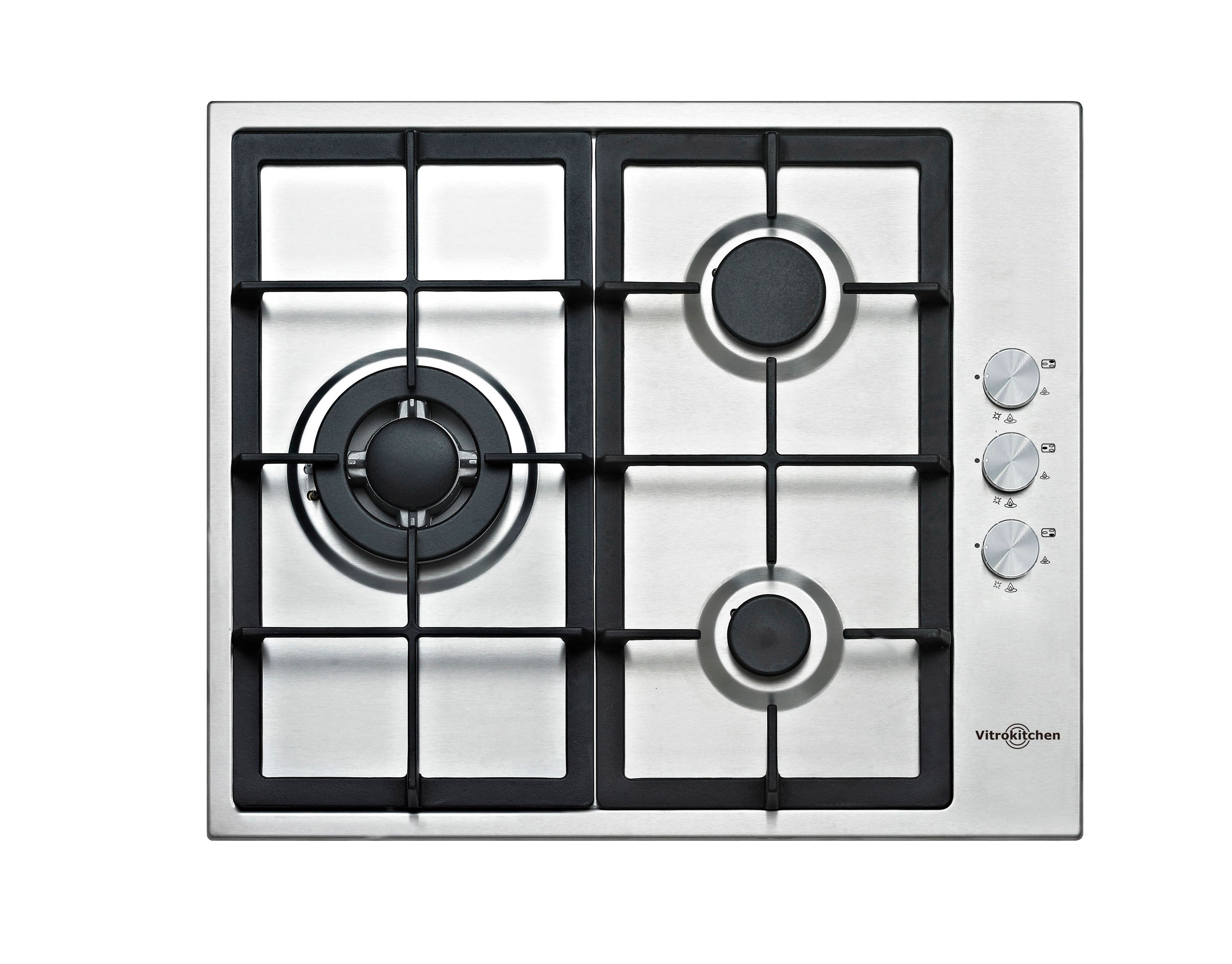 Placa Vitrokitchen CG630NB Gas | Electrodomésticos Placa Vitrokitchen CG630NB Gas | Electrodomésticos