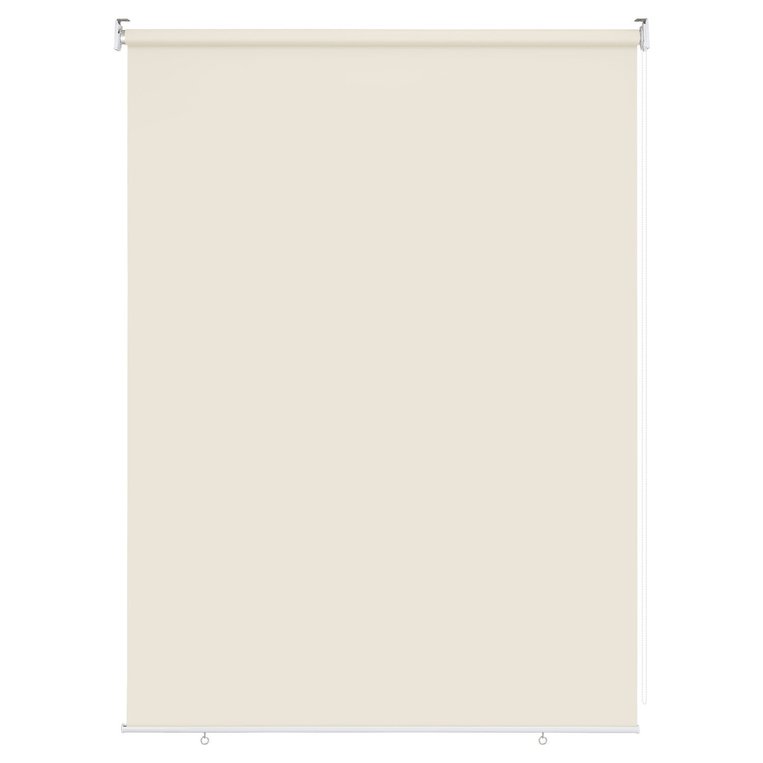 Zestaw 2 Rolety Pionowe 180x240 cm na Balkon Brise Vista Tela Wodoodporna Ociemniająca 80% Beżowy Fixation