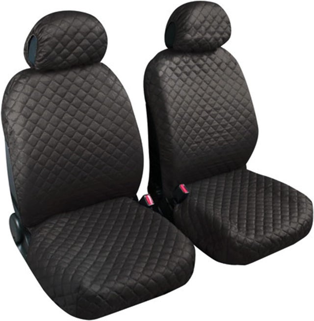 Set Coprisedili Auto Universali 5 Posti Per Van/furgone – Antisudore, Poliestere, Anteriori E Posteriori Con Poggiatesta - 4