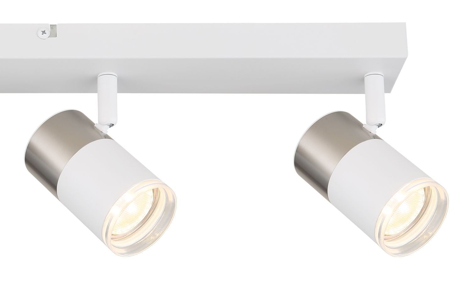 Spot métal blanc mat, 4x GU10 - 7