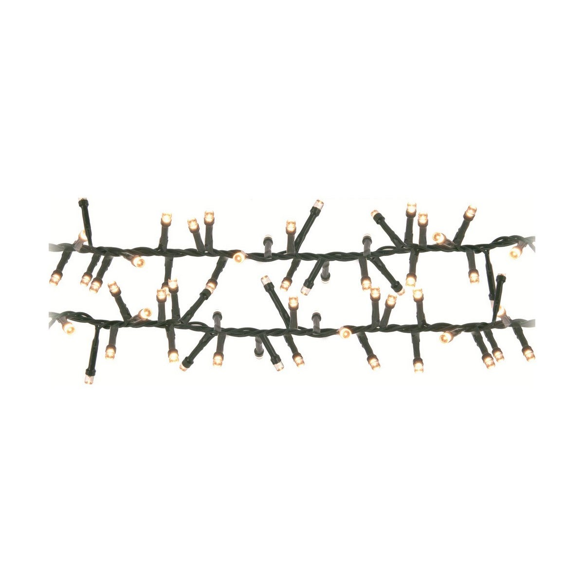 FUNPENY Luci Di Natale A Pioggia Meteor Shower - 864 LED, 24 Tubi Da 30 Cm, Effetto Neve Che Cade, IP65 Impermeabile, Bianco Caldo Per Esterno E Albero