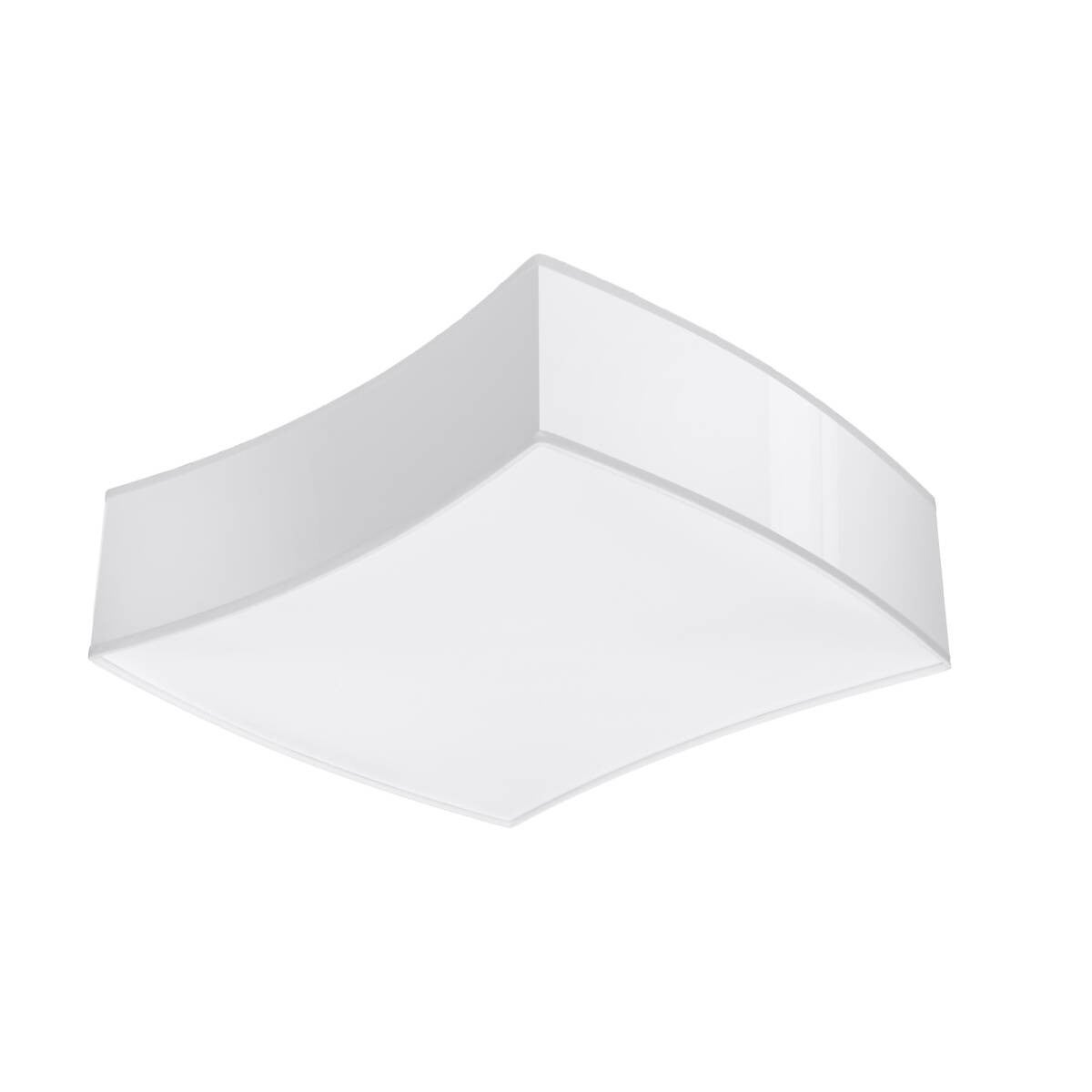 Plafon Square kwadratowy biały 2xE27x15W wym: 11,5 x 35 cm IP20 tworzywo sztuczne Sollux Lighting