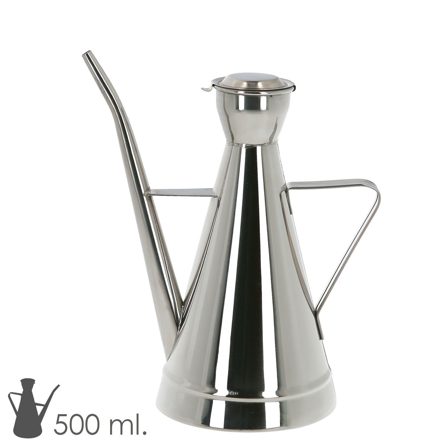 Oryx Aceitera Acero Inoxidable Modelo Elegant 500 Ml. - Imagen 2