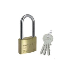 Cadenas Yale Laiton 40mm - Anse Acier Cémenté 56mm, 3 Clés | Sécurité Portail, Trappe, Vélo
