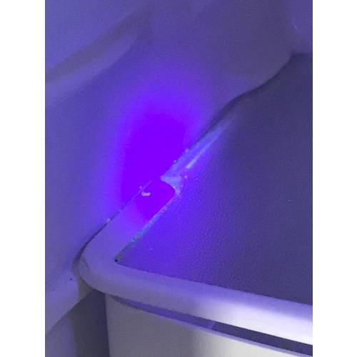 Berger & Schröter UV 395-400 nm 40382 Ampoule LED UV Lampe de poche avec dragonne à pile(s) 95 g - 3