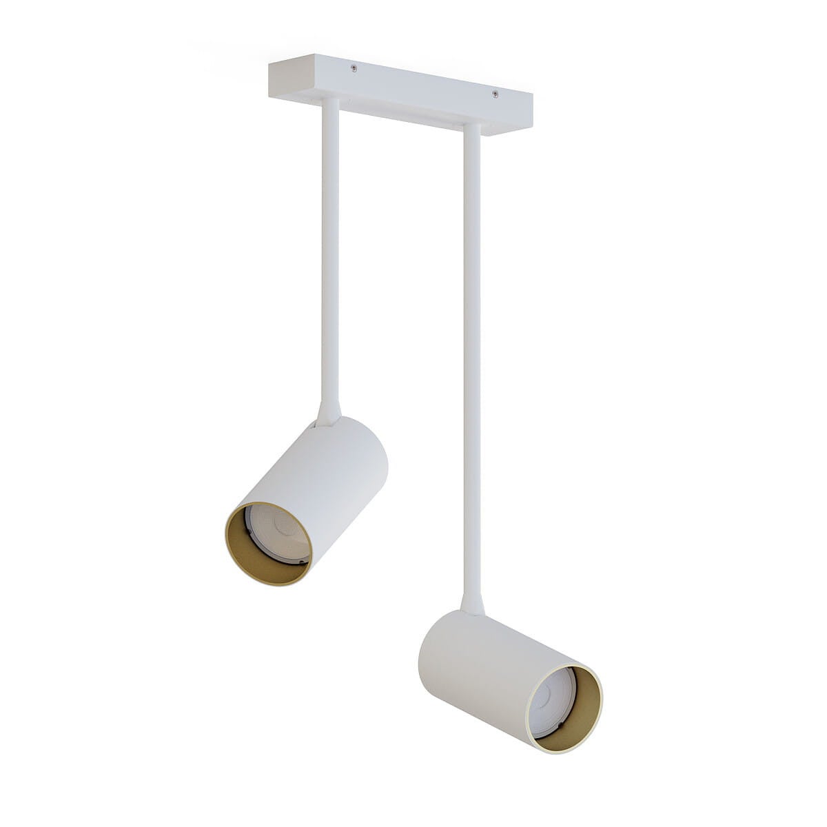 Lampa sufitowa wisząca Mono biała 2xGU10x10W reflektorki wym: 7 x 31 cm metal Nowodvorski Lighting