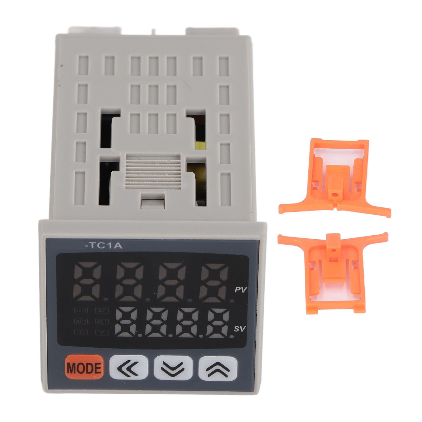 Kit Regolatore Di Temperatura Digitale PID Luqeeg, Display Universale 100-240V AC, Termostato Con Allarme E Sonda K