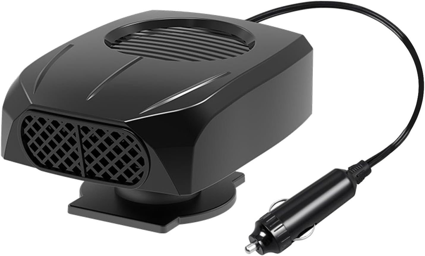 szt. przenośny ogrzewacz samochodowy, ogrzewacz samochodowy 12 V, szybko nagrzewający się odmrażacz szyby przedniej, obrotowy ogrzewacz samochodowy, o