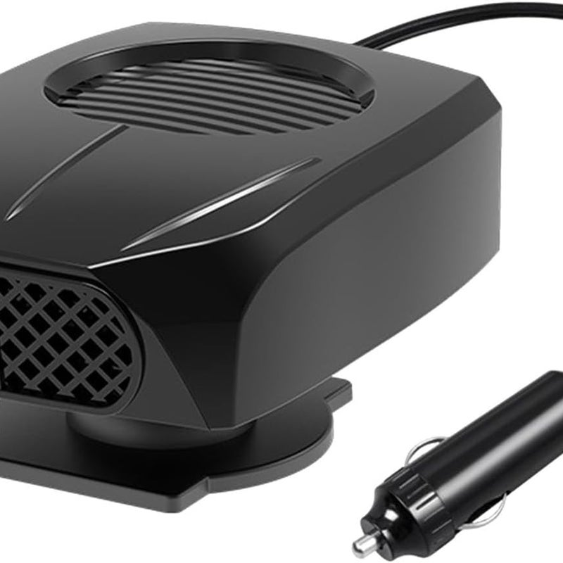 szt. przenośny ogrzewacz samochodowy, ogrzewacz samochodowy 12 V, szybko nagrzewający się odmrażacz szyby przedniej, obrotowy ogrzewacz samochodowy, o