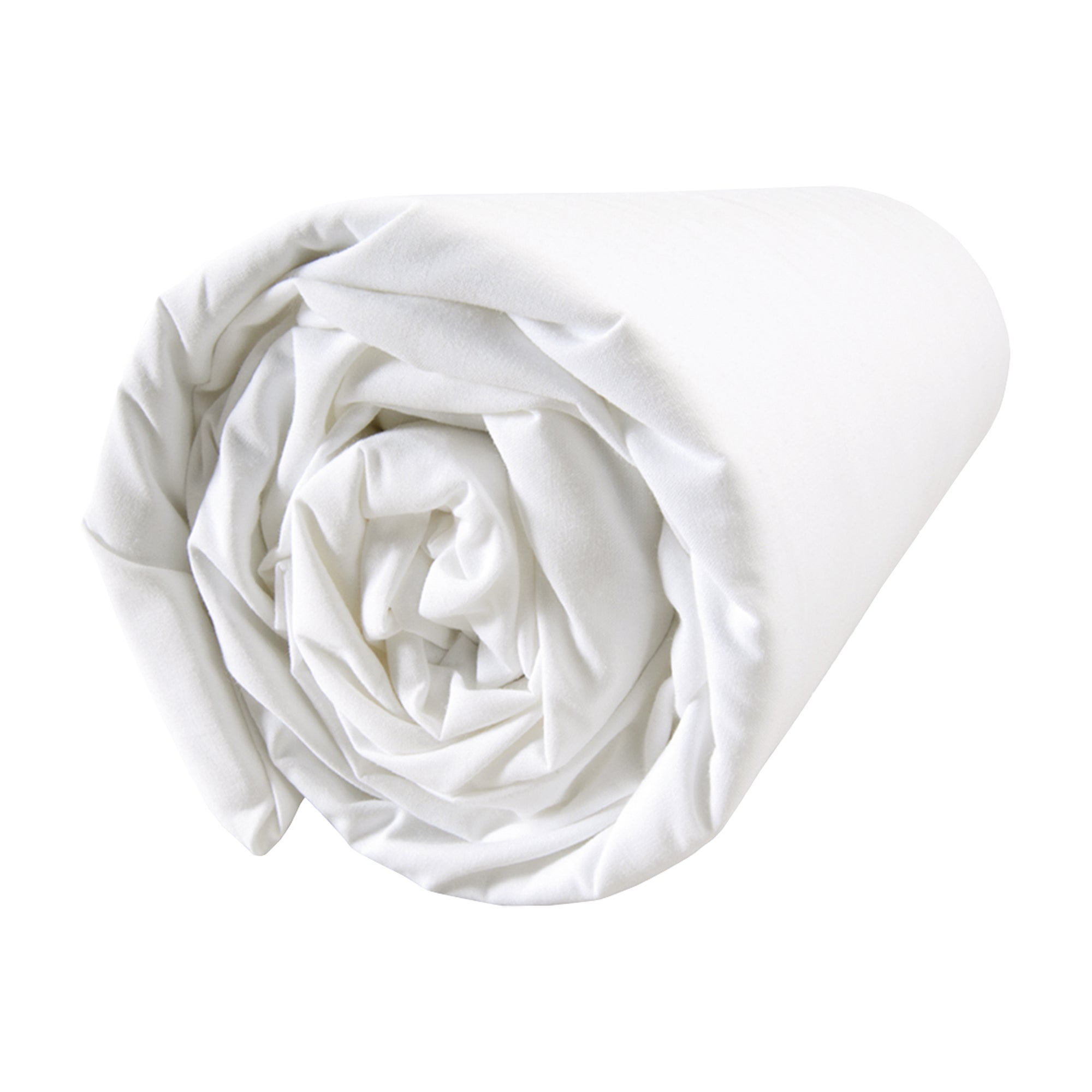 Drap-housse uni 100% coton, DOUCE NUIT - 2