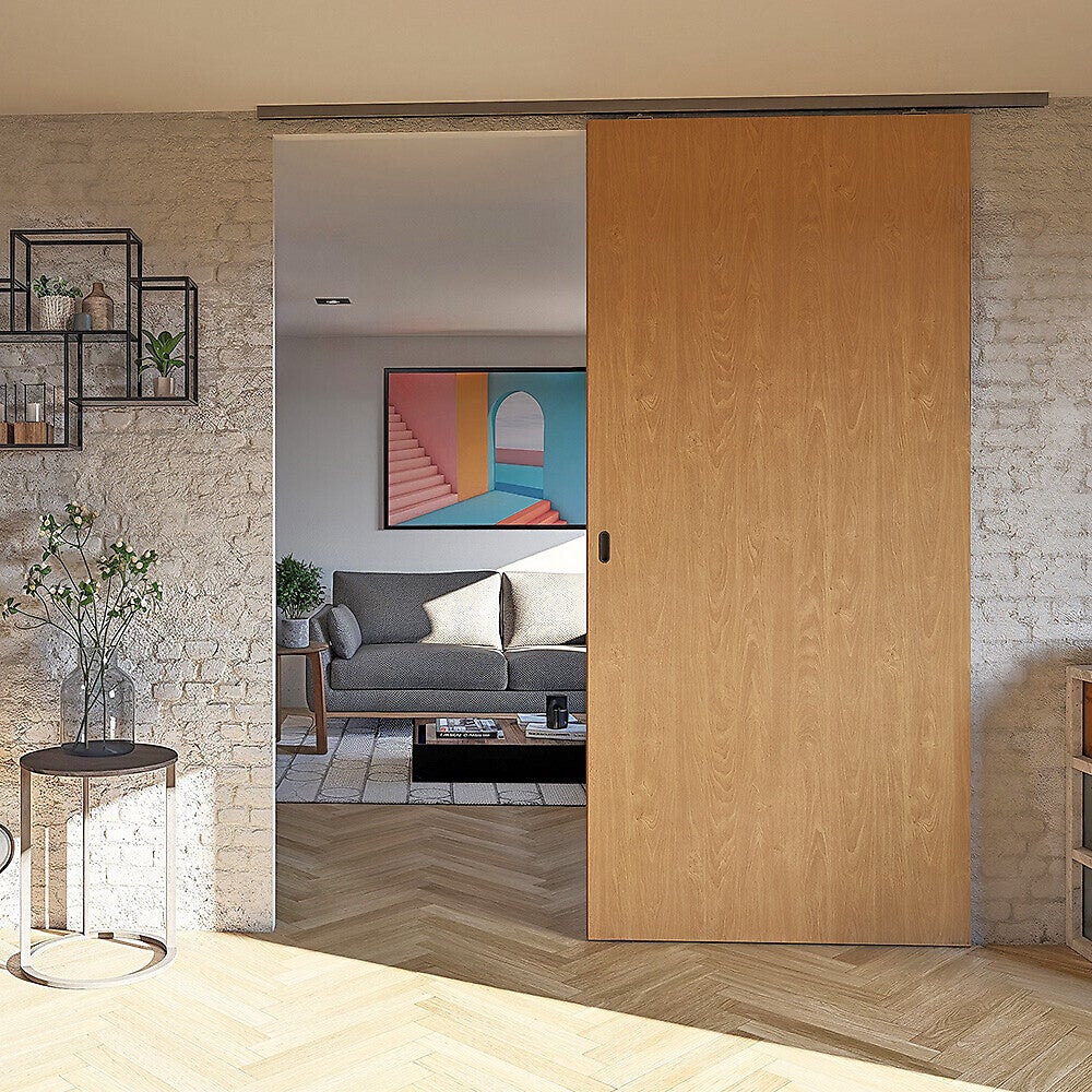 Système coulissant SLID'UP 1100 pour une porte de séparation - 2 rails raccordables 1 m - 80 kg - 3