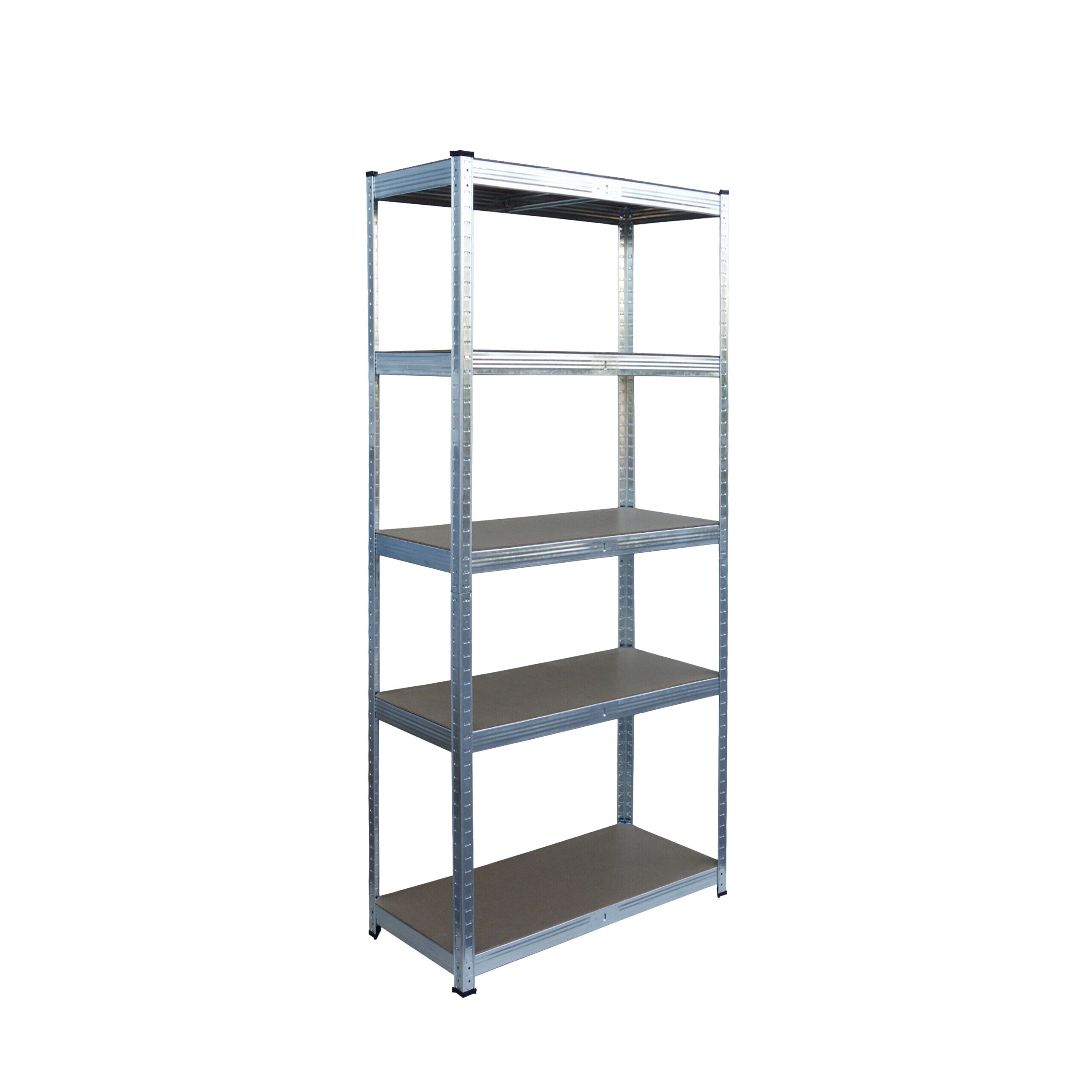 Étagère De Stockage Lourde 5 Niveaux HxLxP 180x60x30 Cm Capacité 875 Kg Pour Cave Et Garage Acier Argente Relaxdays 99125914