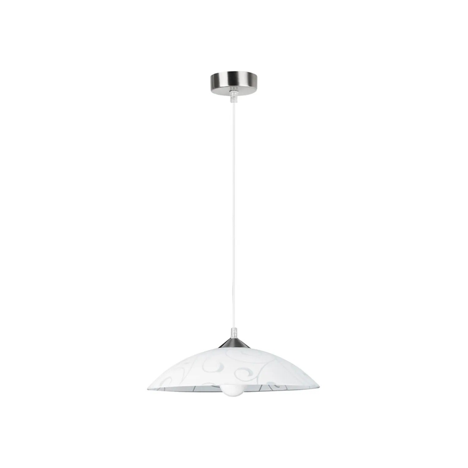 Lampa wisząca Harmony Lux biały wzorzysty 1xE27x60W metal wym:90x40x40cm IP20 Rabalux