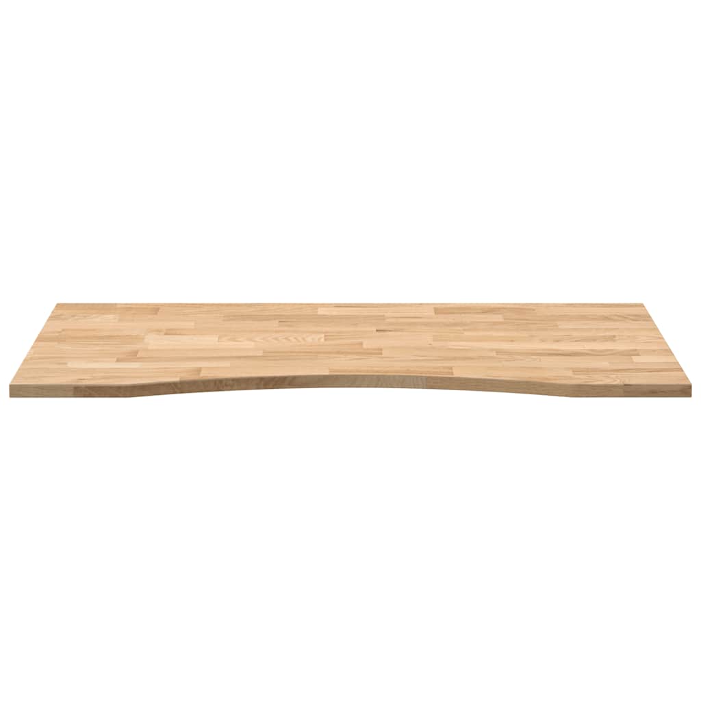 Dessus de bureau non traité, rectangulaire, en bois massif de chêne - 5