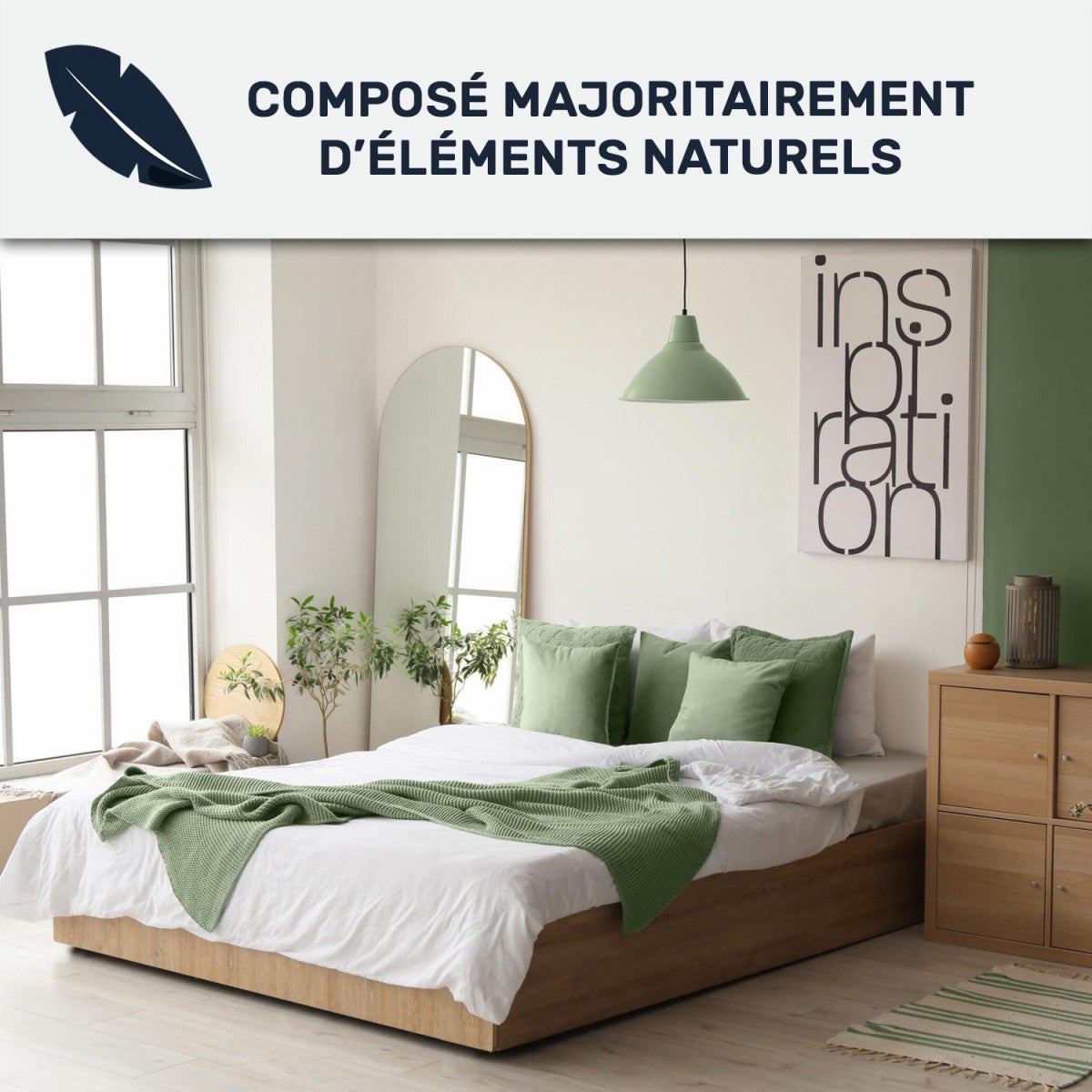 Pittura opaca per muri e soffitti interni - ARCADECO - 1219 - 10 L (+ o - 120m² per strato) Turchese Pastello - RAL 6034 - ARCANE INDUSTRIES - 6