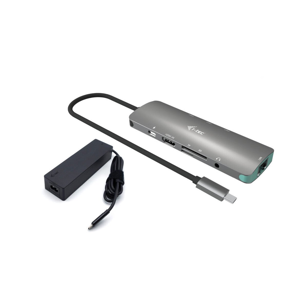 I-Tec Usbc Metal Nanodock 4K 100W Charger - Imagen 3