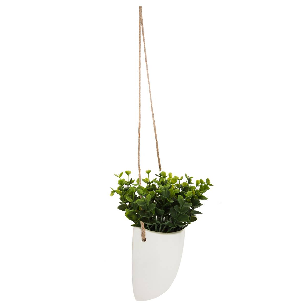 Plante Artificielle À Suspendre Pot Céramique H20cm Multicolore - Atmosphera Créateur d'intérieur - 7